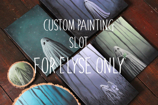 Custom oil painting for Elyse only