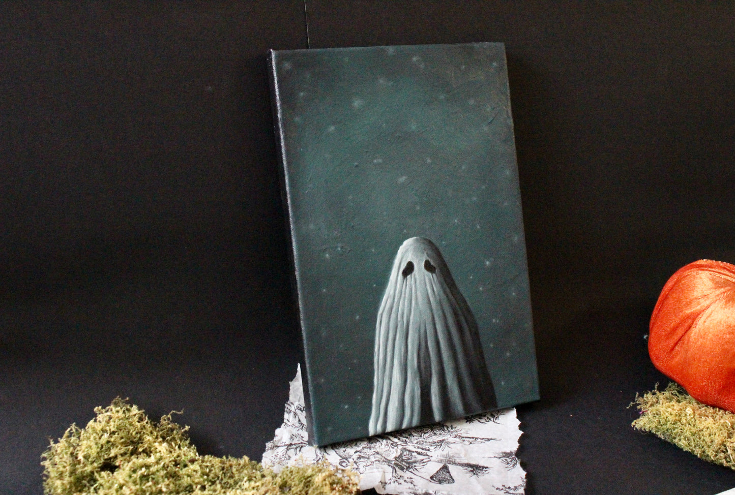 ‘Eyes without a face’ original oil painting