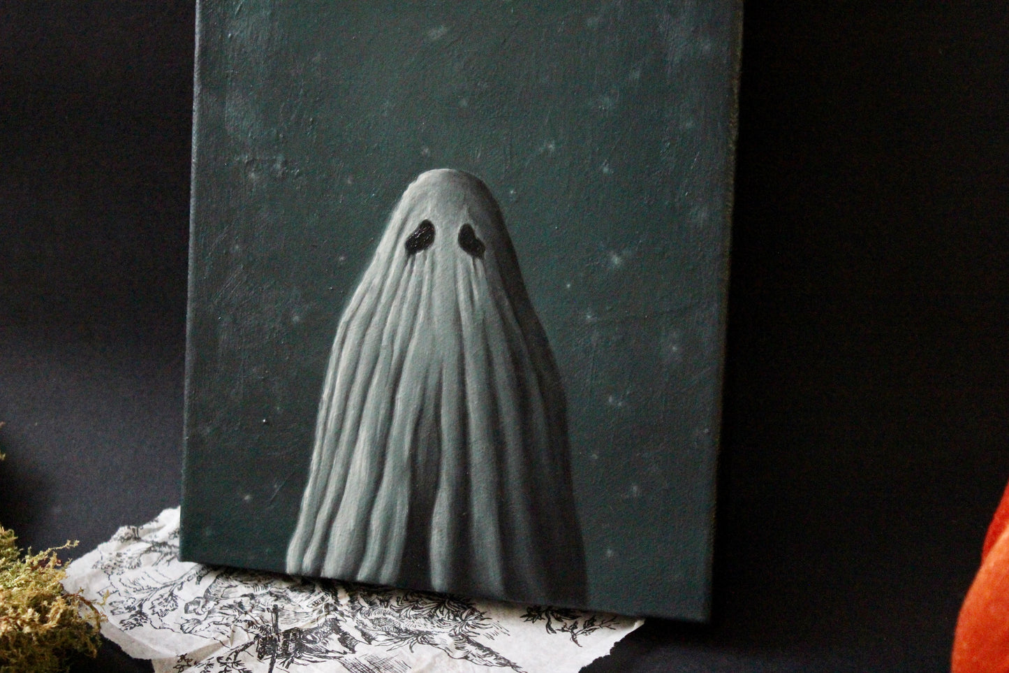 ‘Eyes without a face’ original oil painting