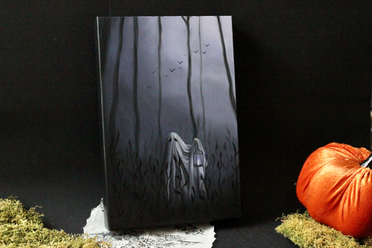 ‘The watcher’ original oil painting