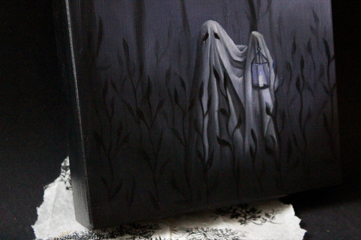 ‘The watcher’ original oil painting