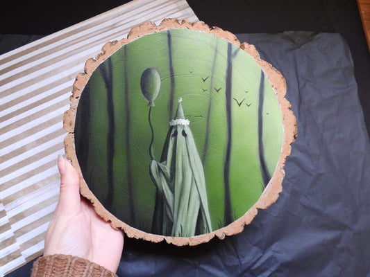 ‘It’s my party I can die if I want too’ original oil painting