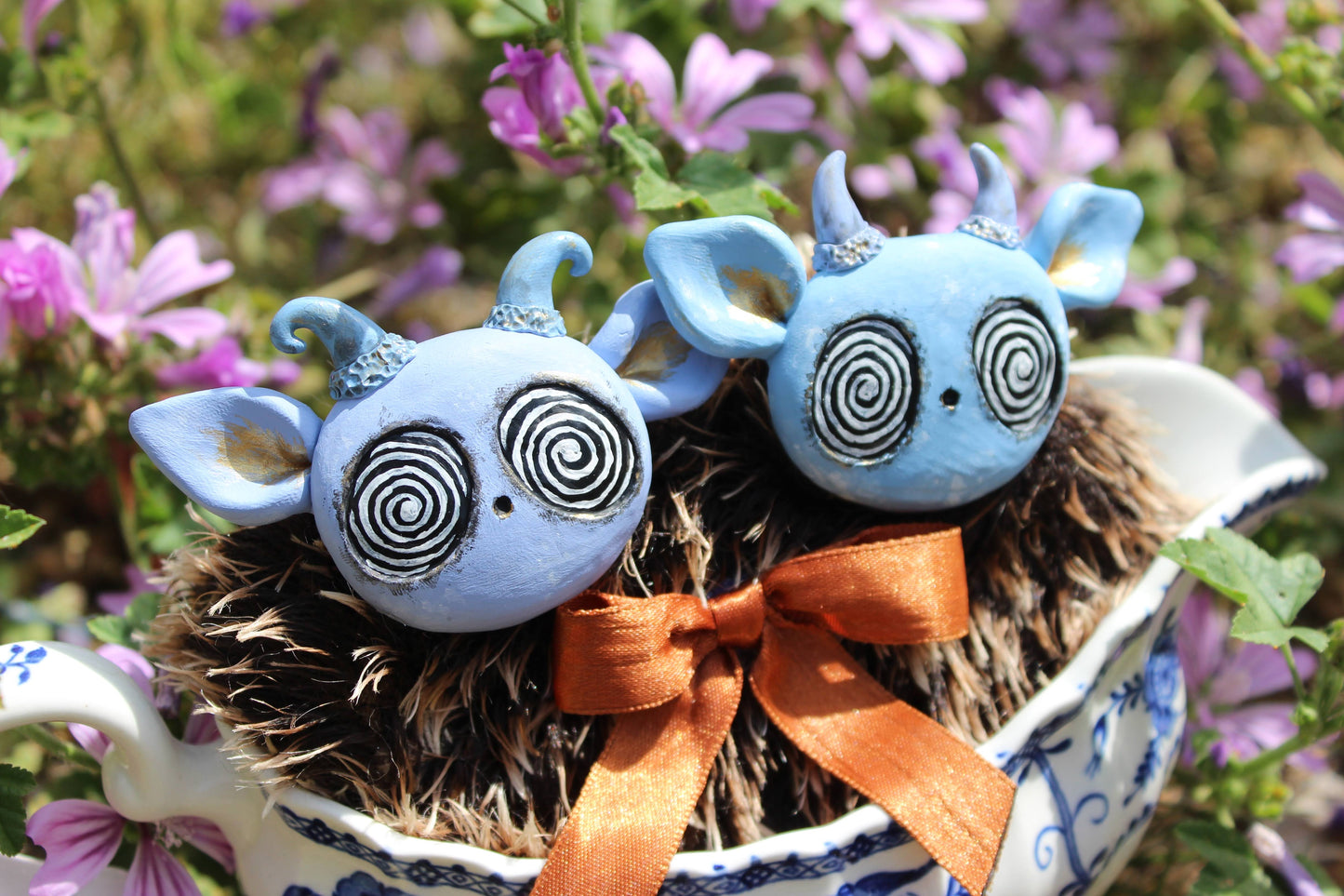 Mabel and Maude the Teacup Critters