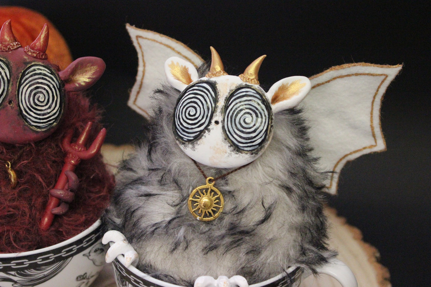 Crowley And Aziraphale The Teacup Critters