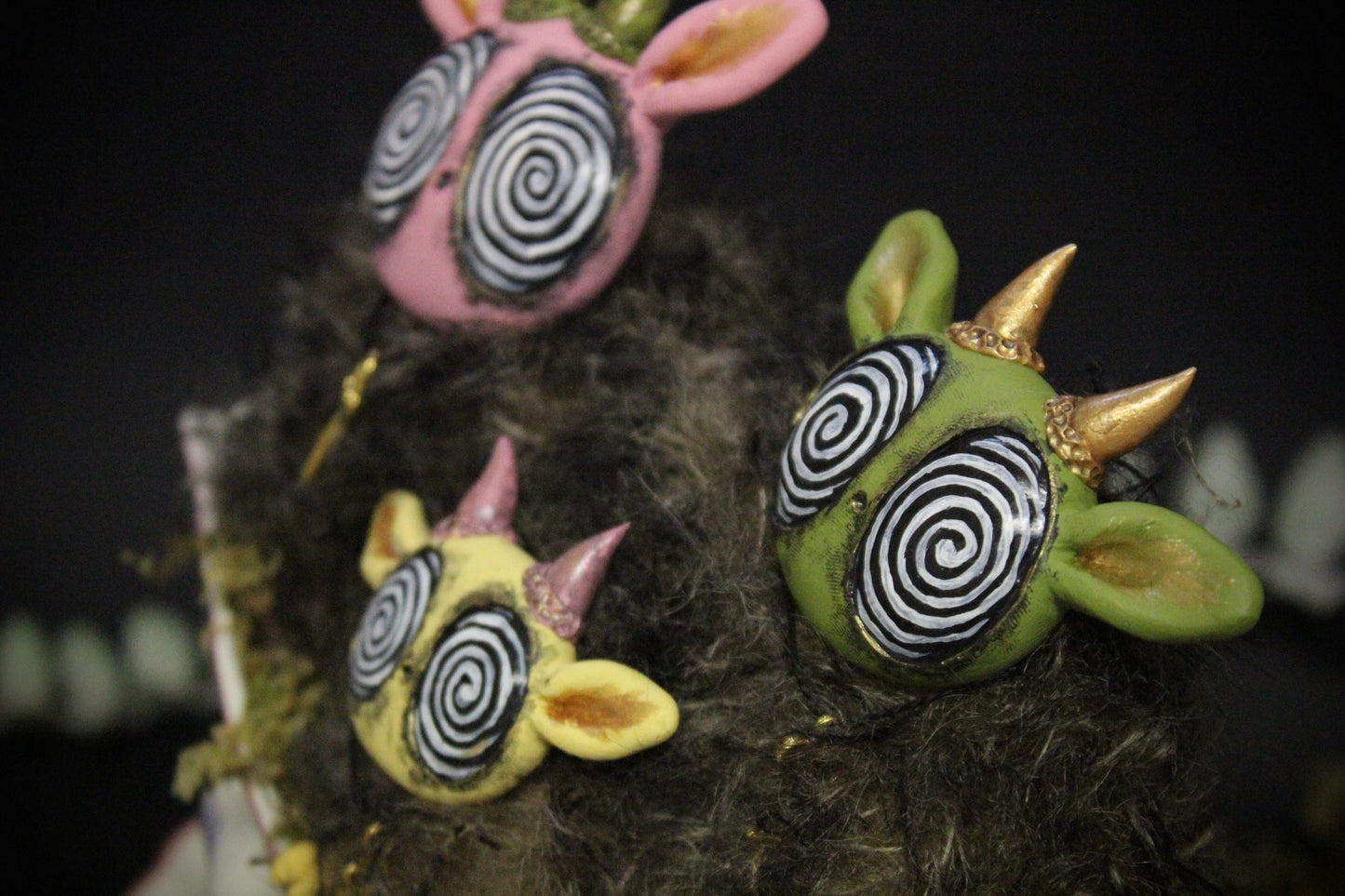 The KeyMoss Family Teacup Critters
