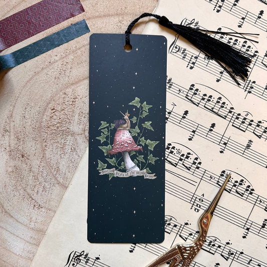 SNAIL AND MUSHROOM BOOKMARK