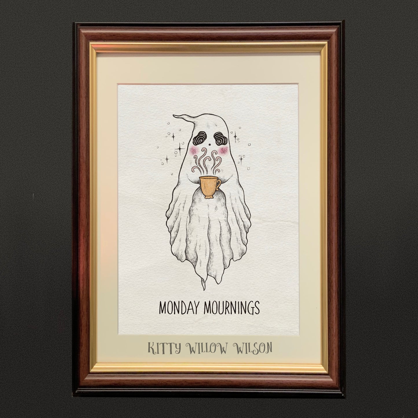 "MONDAY MOURNINGS" ART PRINT