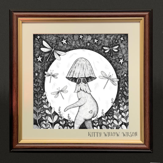 MR MUSHROOM BUM NO.2 ART PRINT