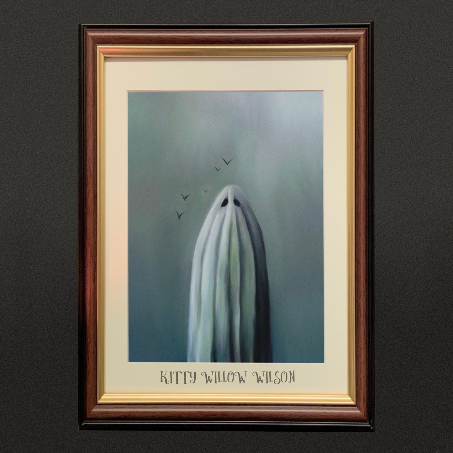 "GONE BUT NIT FORGOTTEN" OIL PAINTING ART PRINT