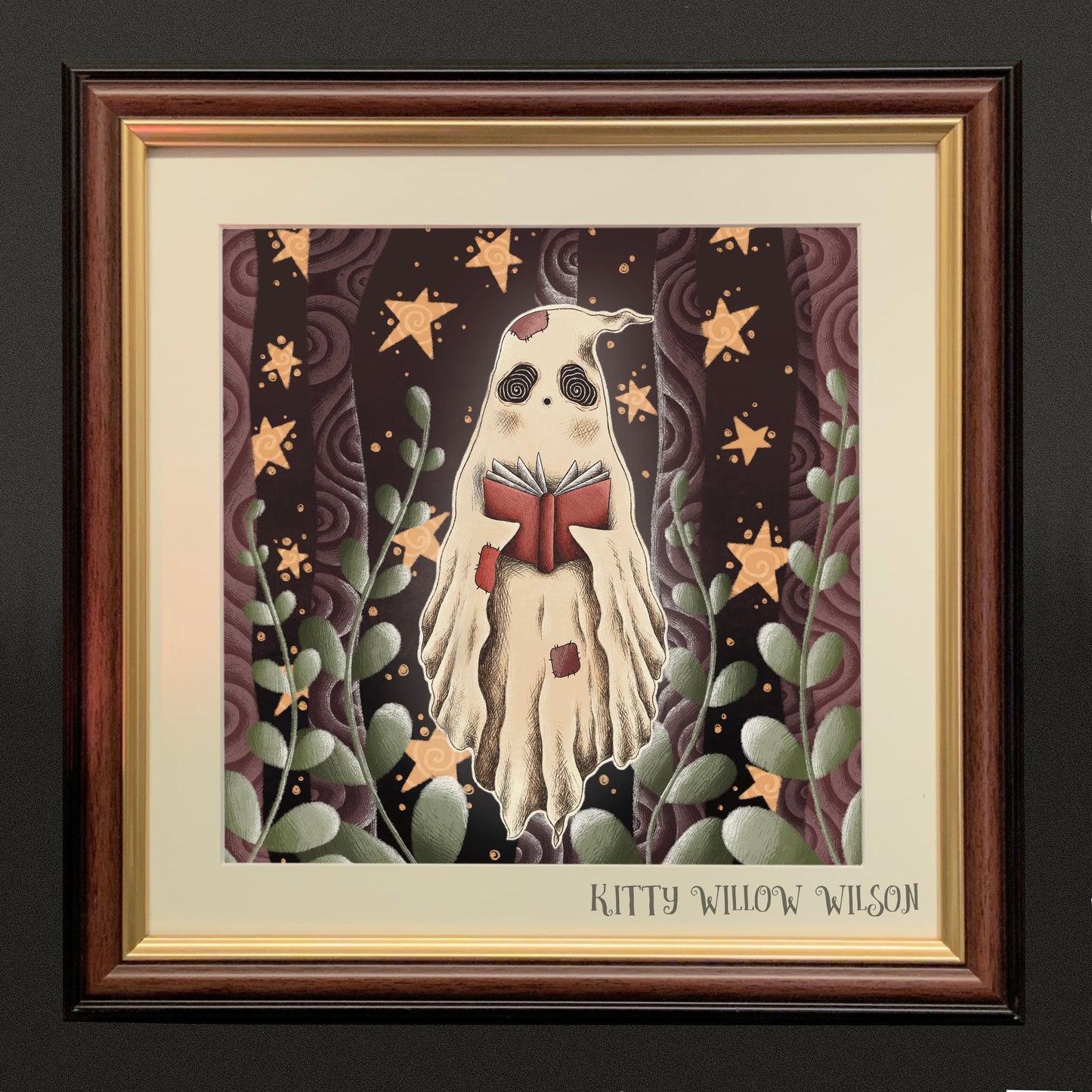 "MAGICAL STORYBOOK GHOST" ART PRINT