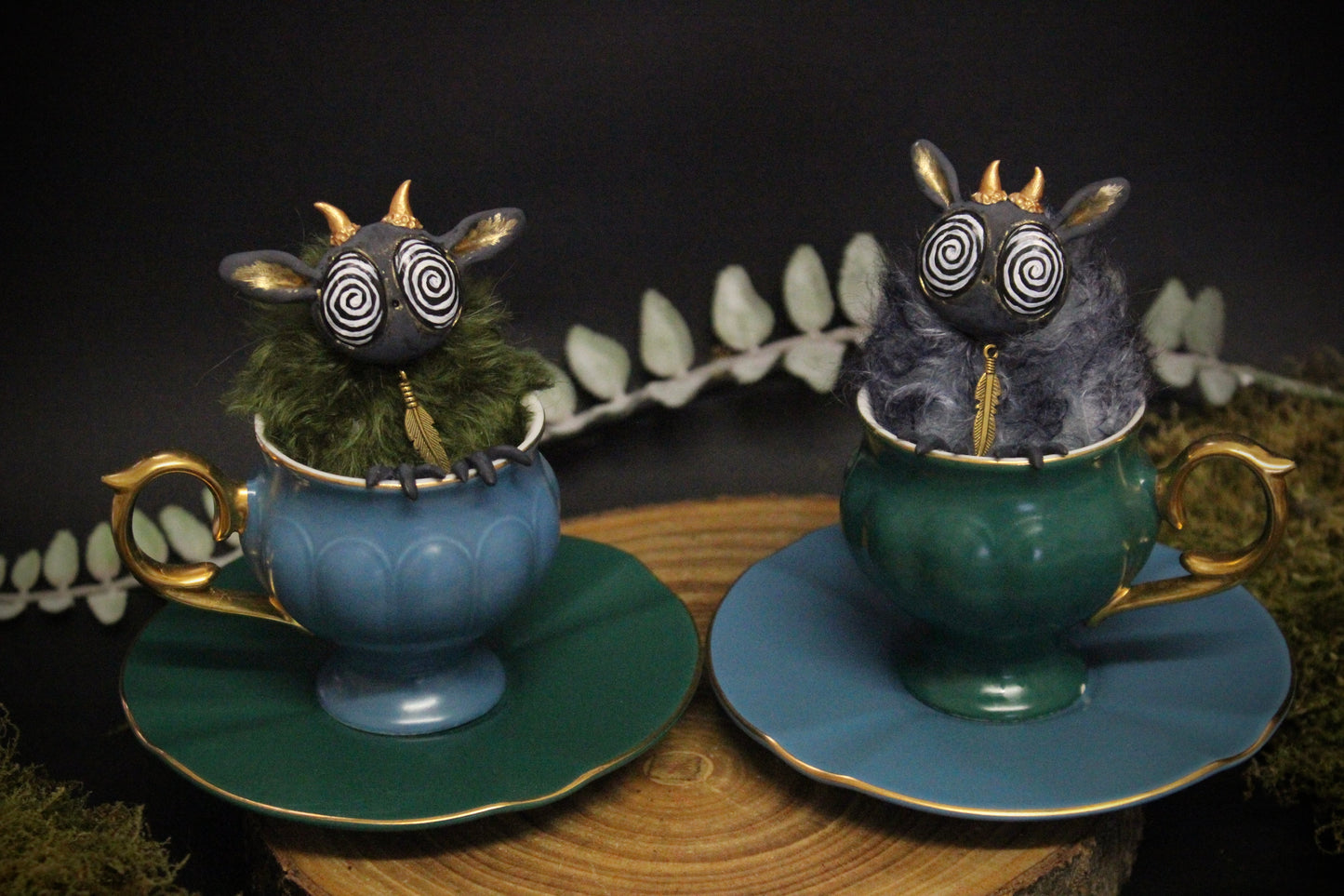 Bettie and Beryl the Teacup Critters