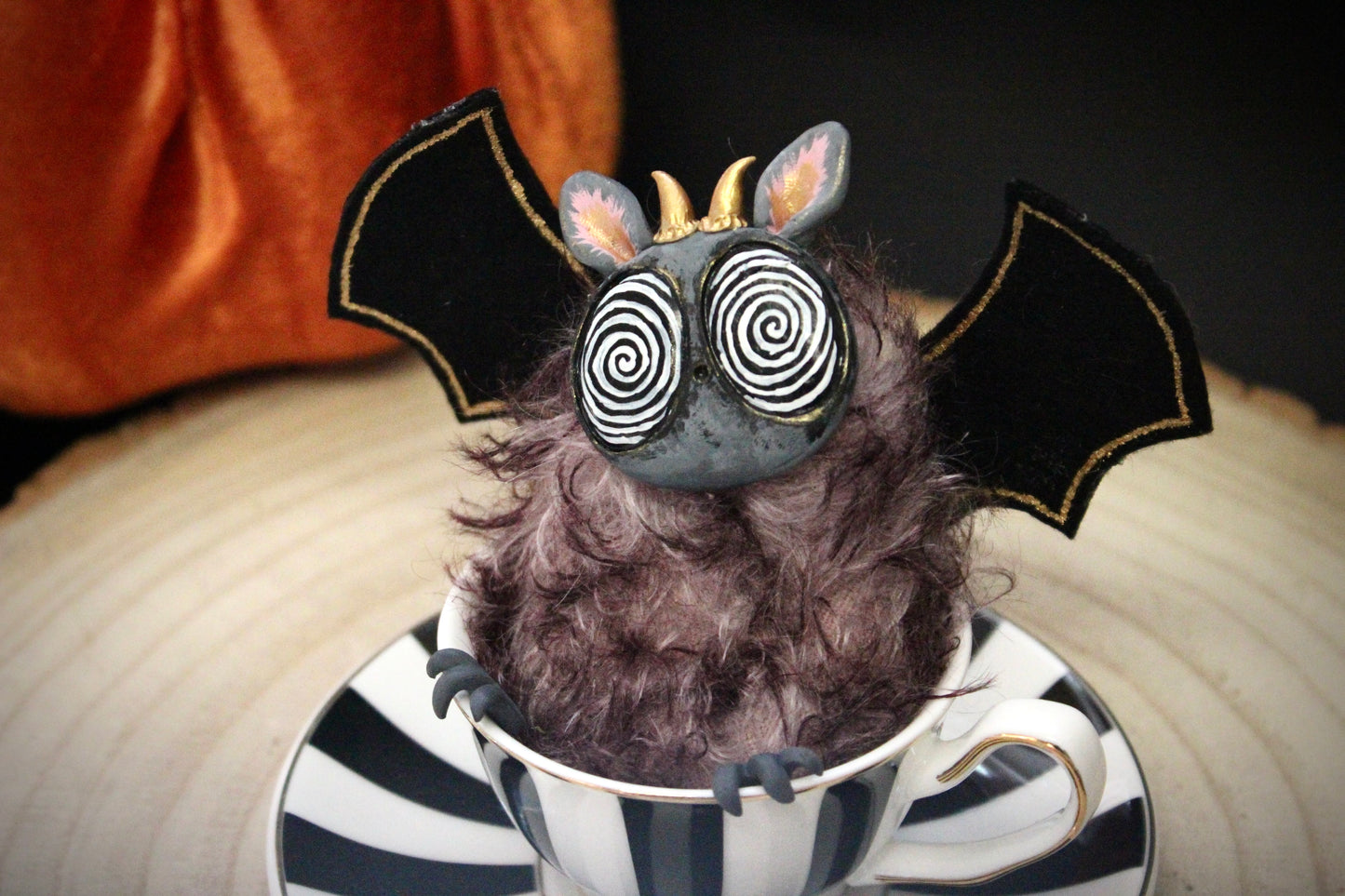 Bat~Burt The Teacup Critter